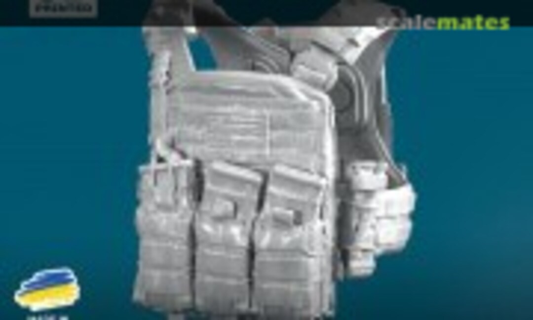 1:35 Tactical military vest, (5 pieces) (Spalah SP12435) SP12435