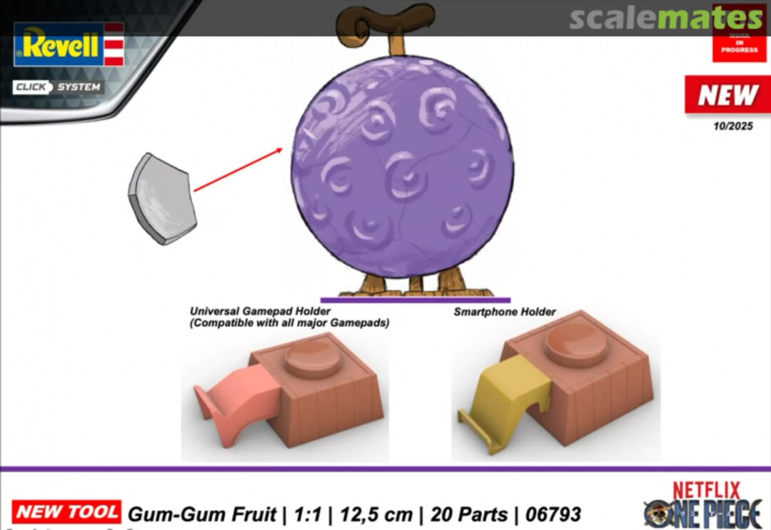 Boxart Gomu Gomu no Mi Devil Fruit 06793 Revell Boxart Gomu Gomu no Mi Devil Fruit 06793 Revell