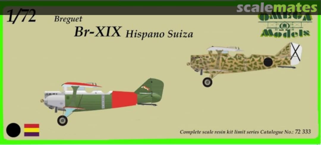 Boxart Breguet Br-XIX 72333 Omega Models Boxart Breguet Br-XIX 72333 Omega Models