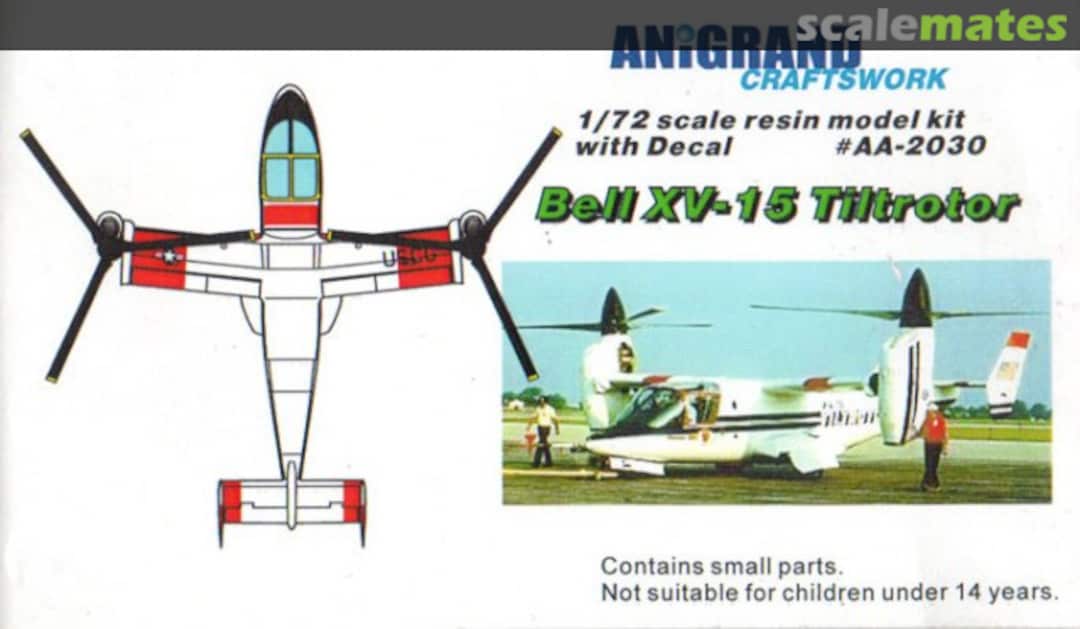 Boxart Bell XV-15 Tiltrotor AA-2030 Anigrand Craftswork Boxart Bell XV-15 Tiltrotor AA-2030 Anigrand Craftswork