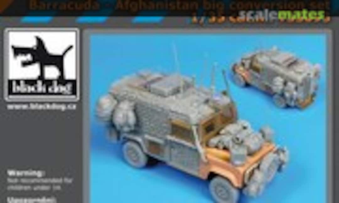 1:35 Land Rover Defender Snatch Barracuda Big Set (Black Dog T35093)