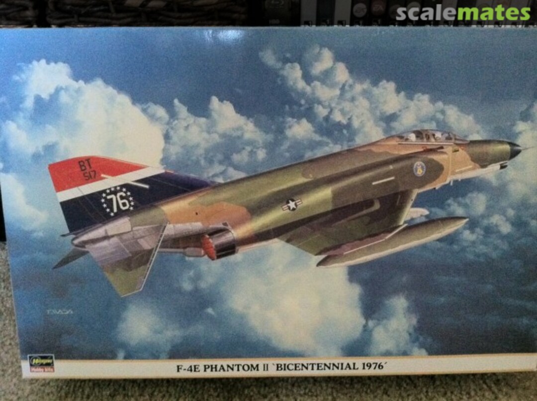 Boxart F-4E Phantom II `Bicentennial 1976´ 09361 Hasegawa Boxart F-4E Phantom II `Bicentennial 1976´ 09361 Hasegawa
