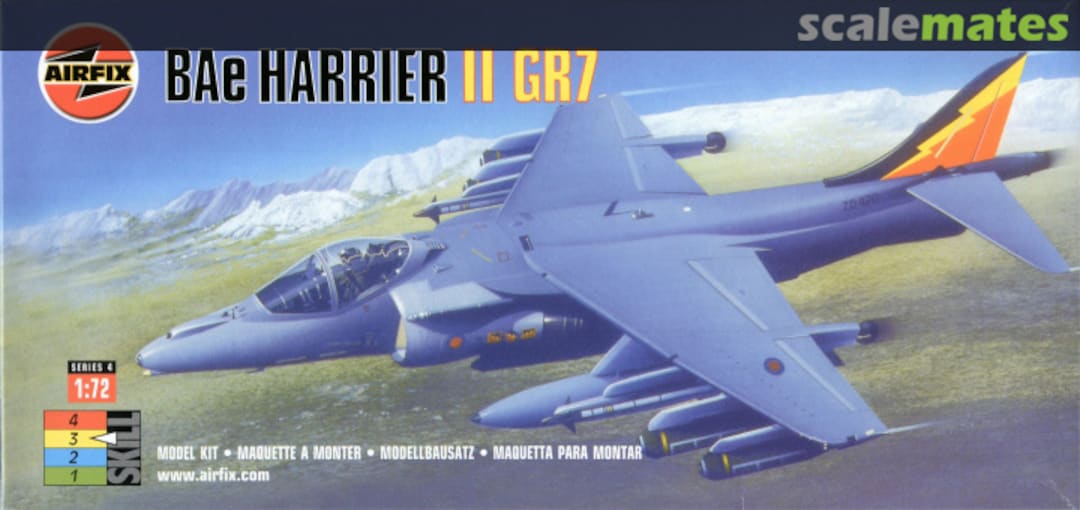 Boxart BAe Harrier II GR7 04039 Airfix Boxart BAe Harrier II GR7 04039 Airfix