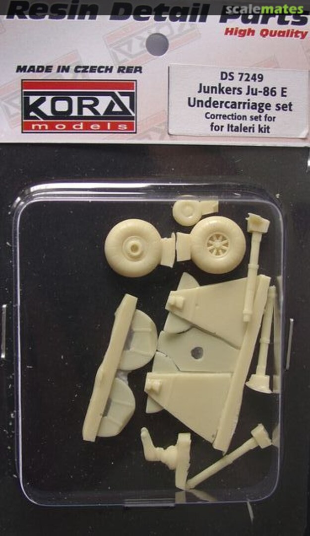 Boxart Junkers Ju-86E Undercarriage set DS7249 Kora Models Boxart Junkers Ju-86E Undercarriage set DS7249 Kora Models