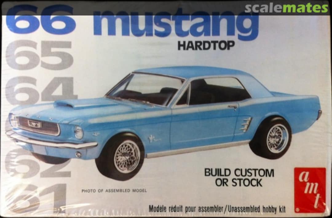 Boxart '66 Mustang Hardtop 2207 AMT