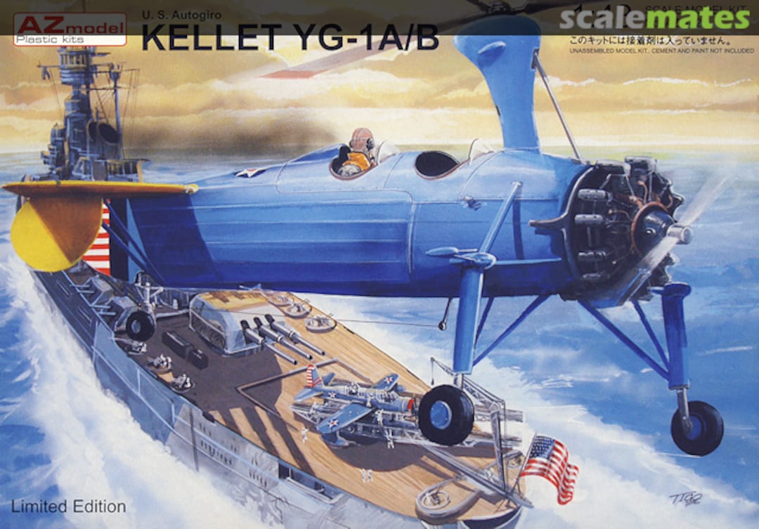 Boxart Kellett YG-1A/B U.S.Autogiro AZ4829 AZmodel Boxart Kellett YG-1A/B U.S.Autogiro AZ4829 AZmodel