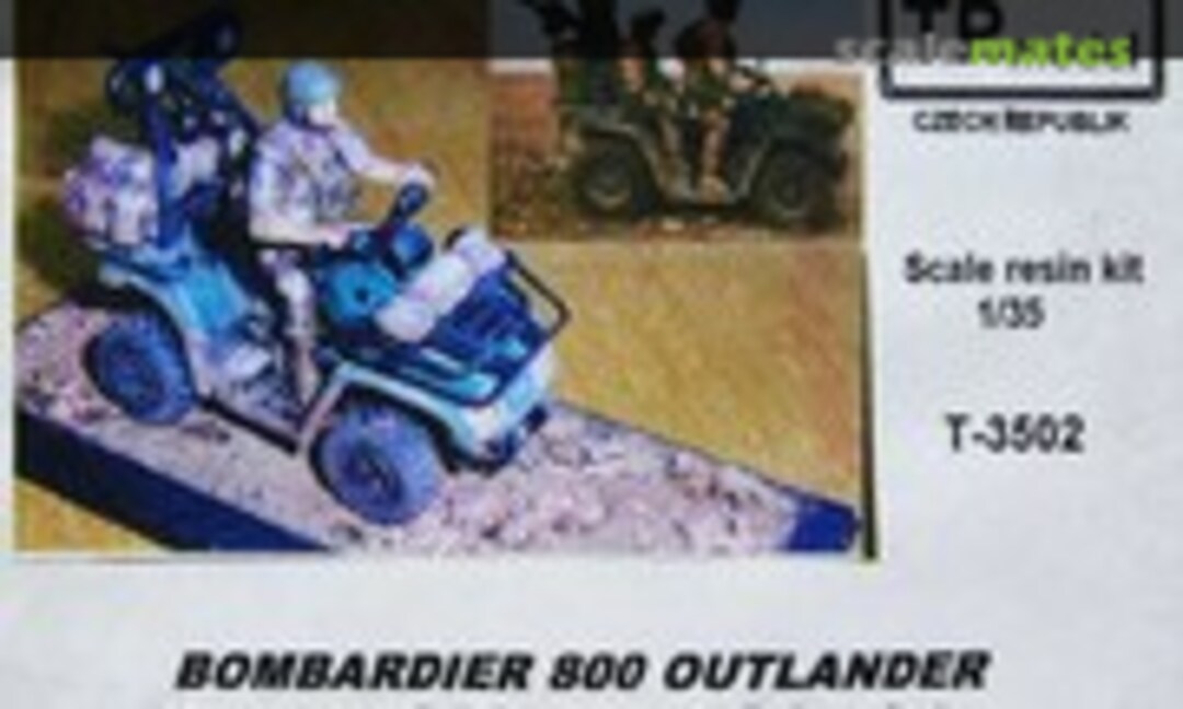 1:35 Bombardier 800 Outlander Czech Army SOG (TP Model T-3502) T-3502