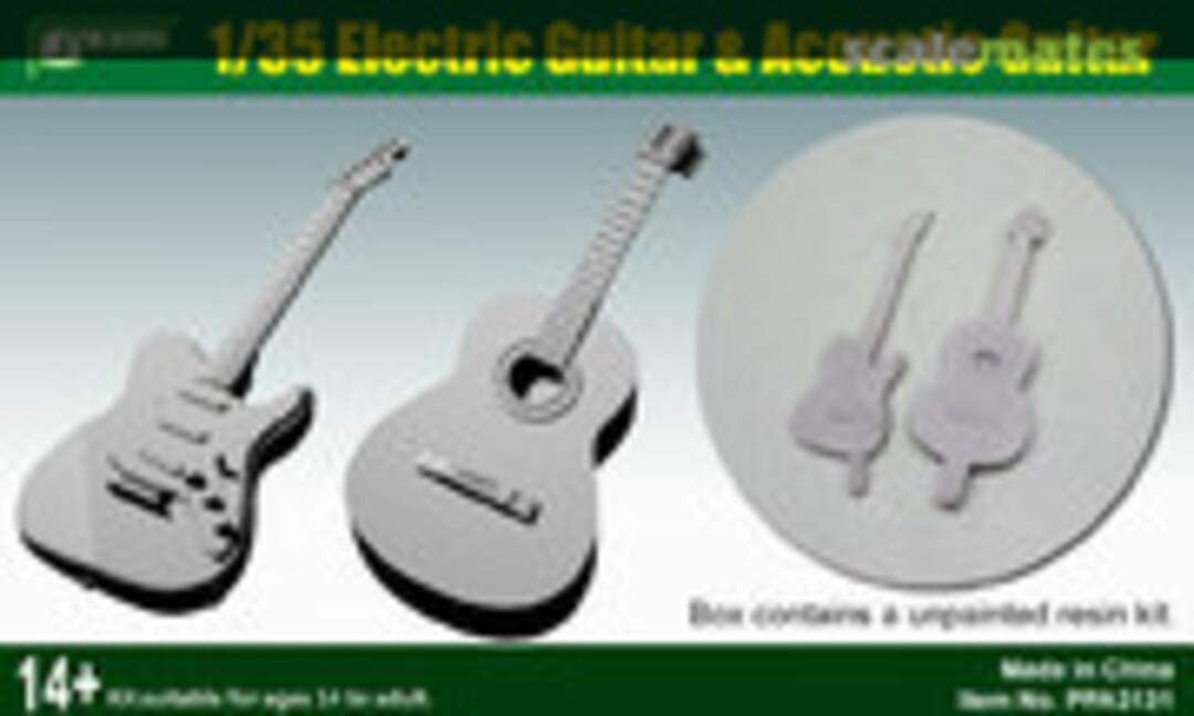 1:35 Electric Guitar & Acoustic Guitar (J's Work PPA3131) PPA3131