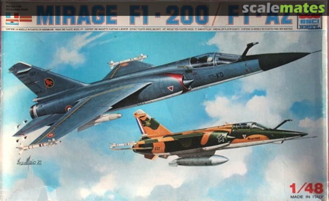 Boxart Mirage F1-200 / F1-AZ 4069 ESCI/ERTL Boxart Mirage F1-200 / F1-AZ 4069 ESCI/ERTL