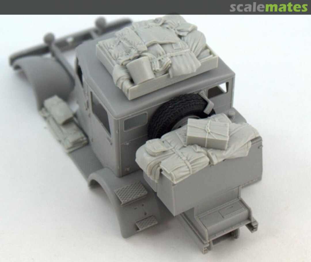 Boxart Stowage set for Hanomag SS100 RE35-497 Panzer Art Boxart Stowage set for Hanomag SS100 RE35-497 Panzer Art