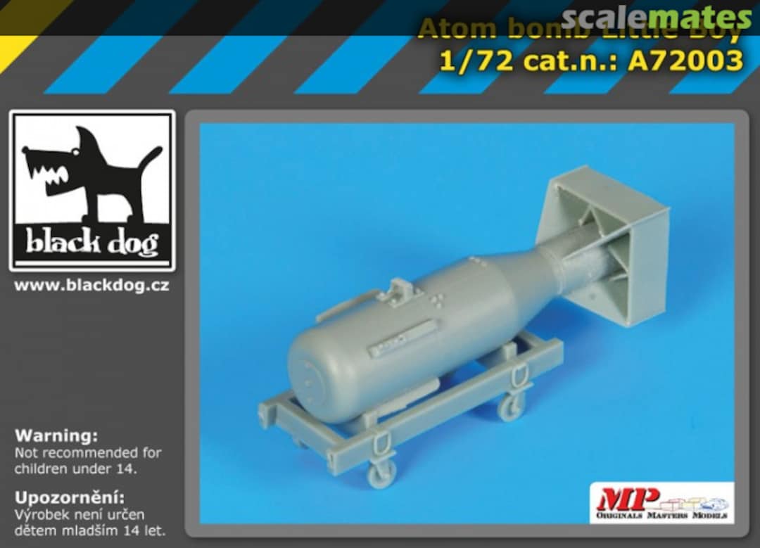 Boxart Atom bomb Little Boy A72003 Black Dog Boxart Atom bomb Little Boy A72003 Black Dog