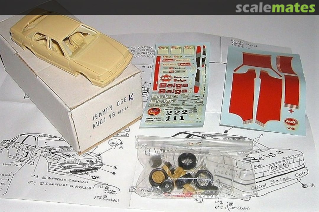 Boxart Audi V8 "Belga" 066 Jemmpy Boxart Audi V8 "Belga" 066 Jemmpy