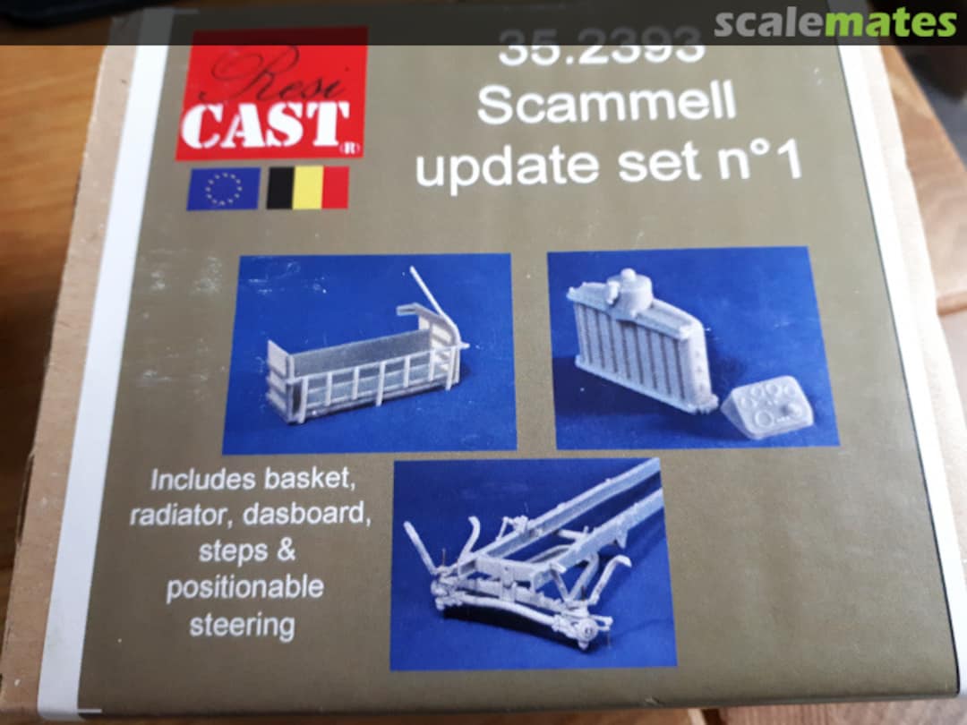 Boxart Scammell update set no. 1 35.2393 Resicast Boxart Scammell update set no. 1 35.2393 Resicast