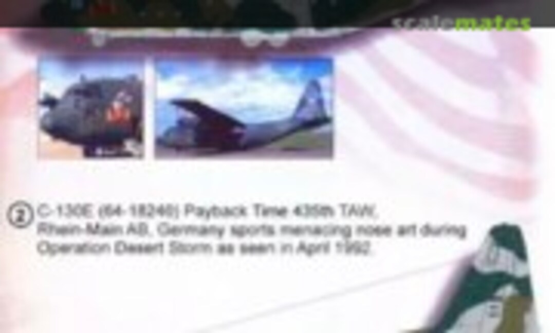 1:72 Lockheed C-130 Hercules (part 1) - decal (Print Scale 72-423) 72-423