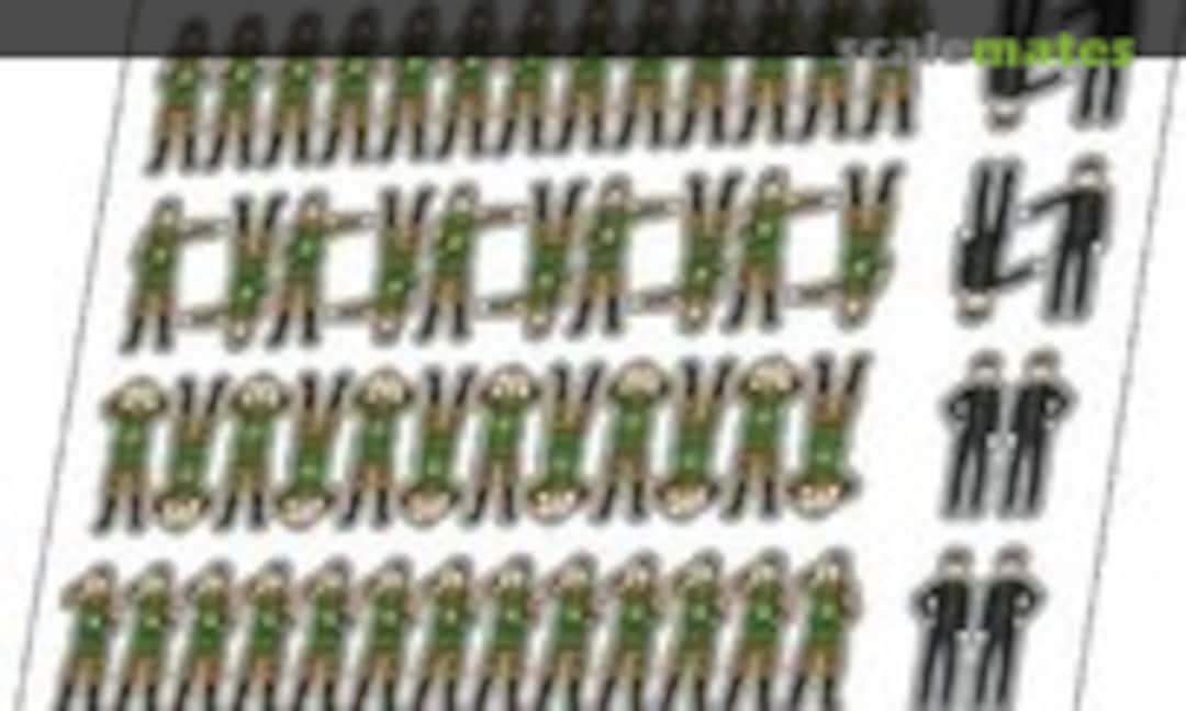 1:350 Pilots of Japan carrier-based aviation (Microdesign MD 350232)