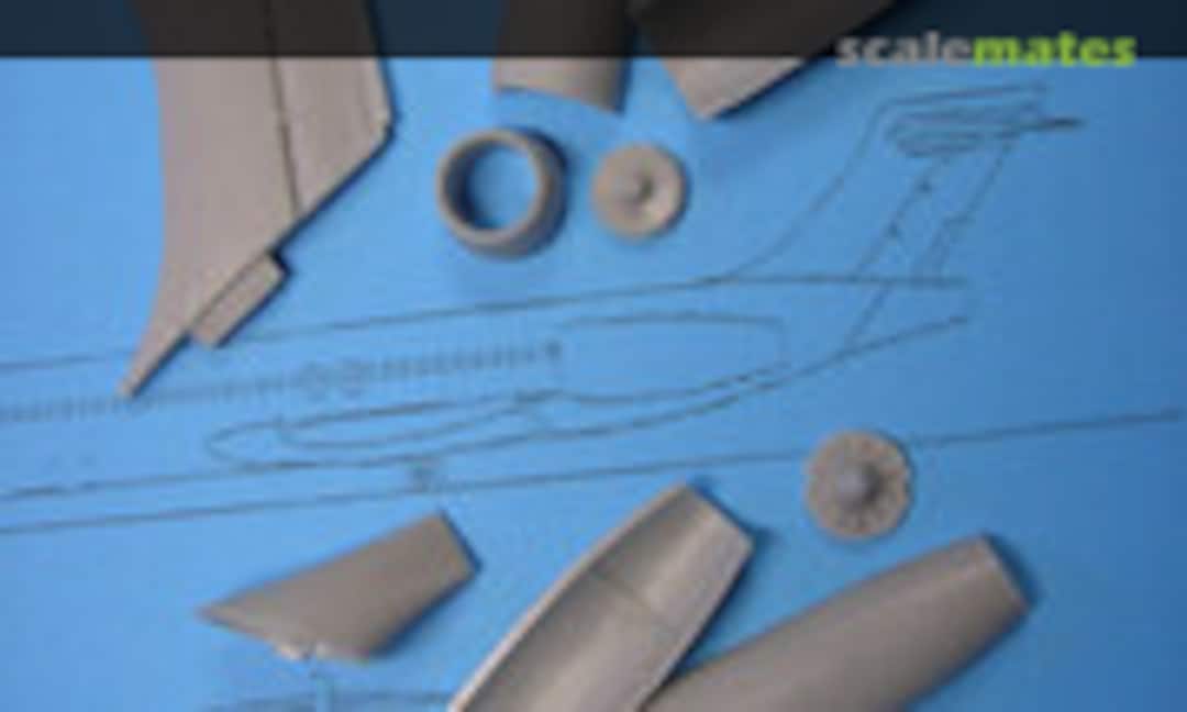 1:144 Boeing 717 Fin, Engines, Tail Cone (OzMods OZCONV14414) OZCONV14414