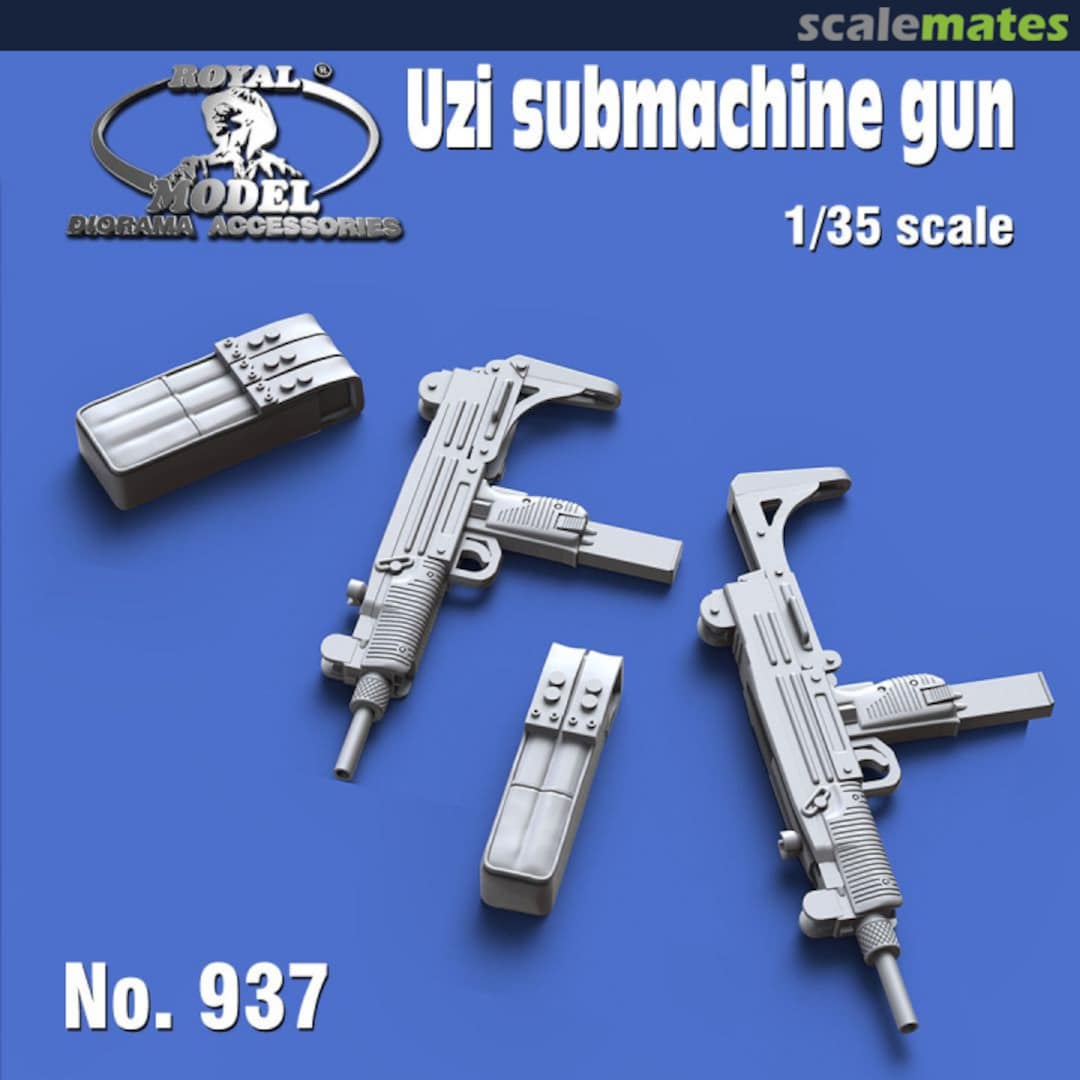 Boxart Uzi submachine gun 937 Royal Model
