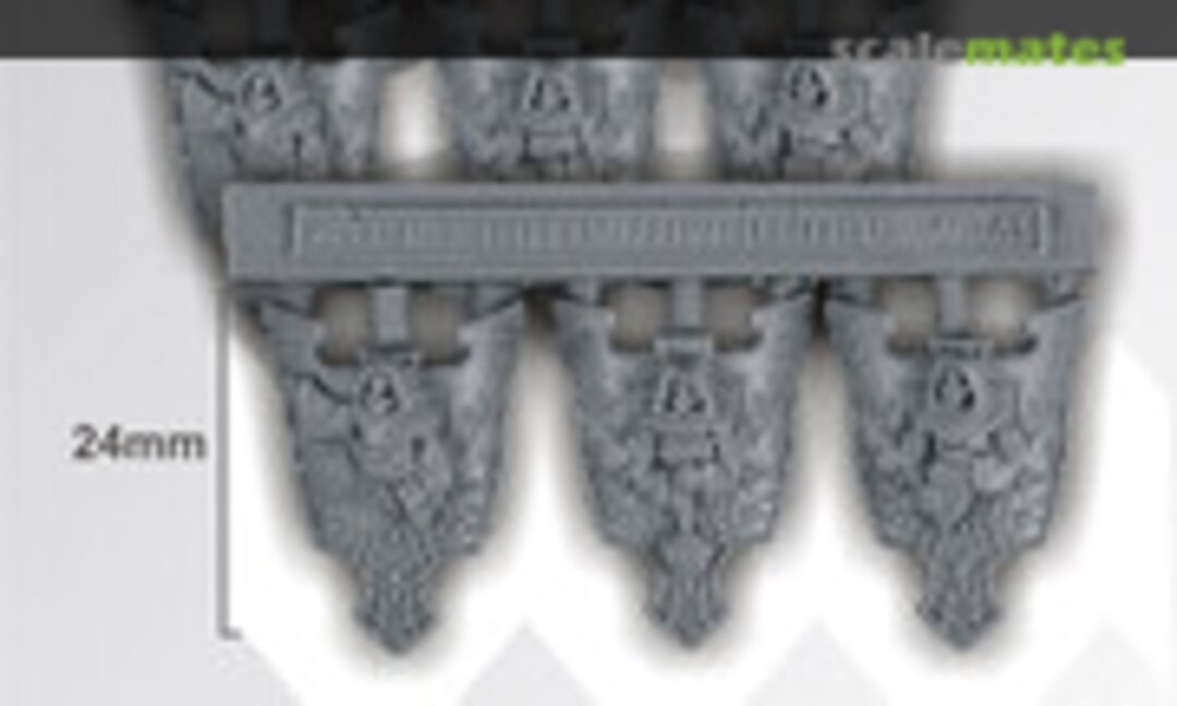 No Angels Shields (6 pcs) (Scibor Monsterous Miniatures CPSH0080) CPSH0080