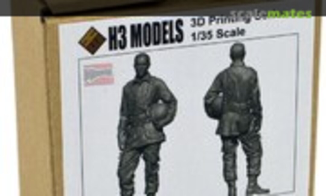 1:35 1/35 H3 Models WW2 U.S Paratrooper Normandy Resin Model Kit (H3 Models HS35004) HS35004