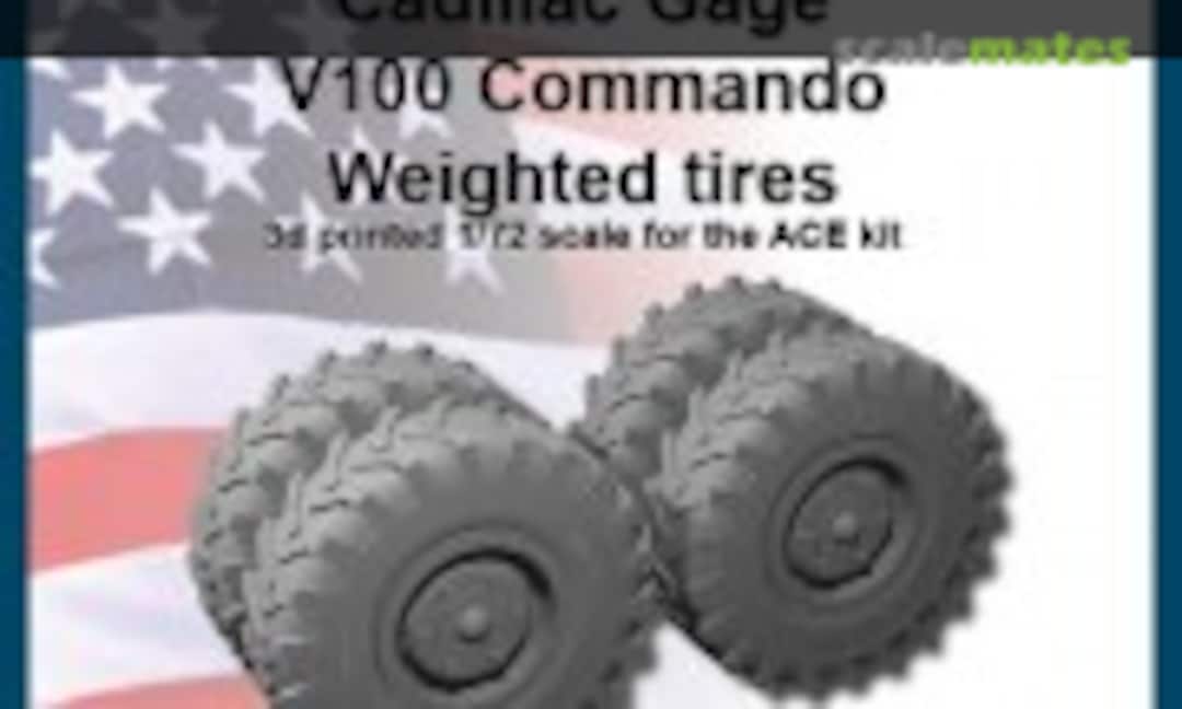 1:72 Cadillac Gage V-100 commd., weighted wheels (1:72) (FC Model Trend 72523) 72523