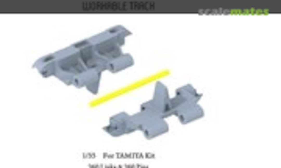 1:35 British WWII Cruiser Tank Cromwell Mk.IV - Workable Track (for Tamiya Kit) (E.T. Model P35-059) P35-059