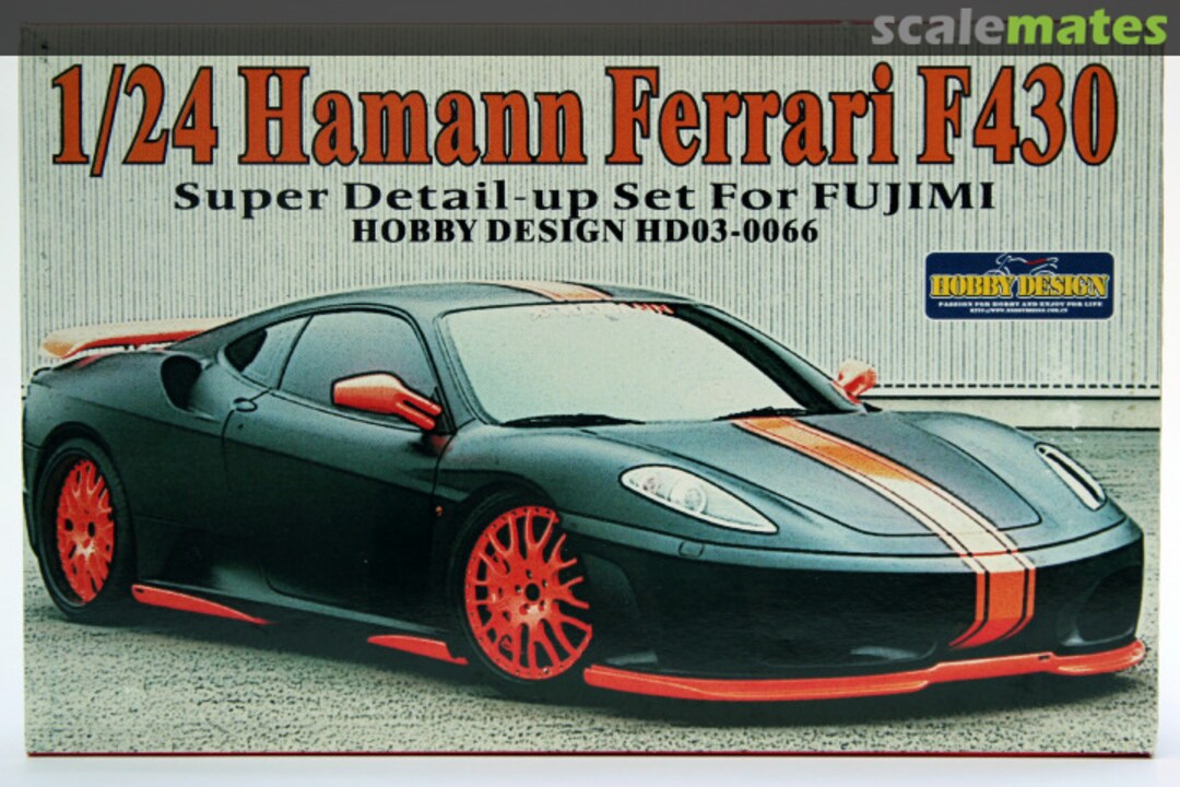 Boxart Hamann Ferrari F430 HD03-0066 Hobby Design Boxart Hamann Ferrari F430 HD03-0066 Hobby Design