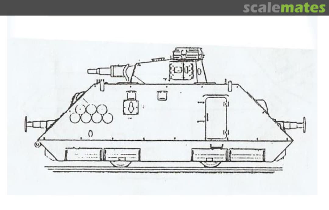 Boxart DREZYNA z wieżą pancerną 7,5cm KwK L/24 35.15 T.M. Diorama Boxart DREZYNA z wieżą pancerną 7,5cm KwK L/24 35.15 T.M. Diorama