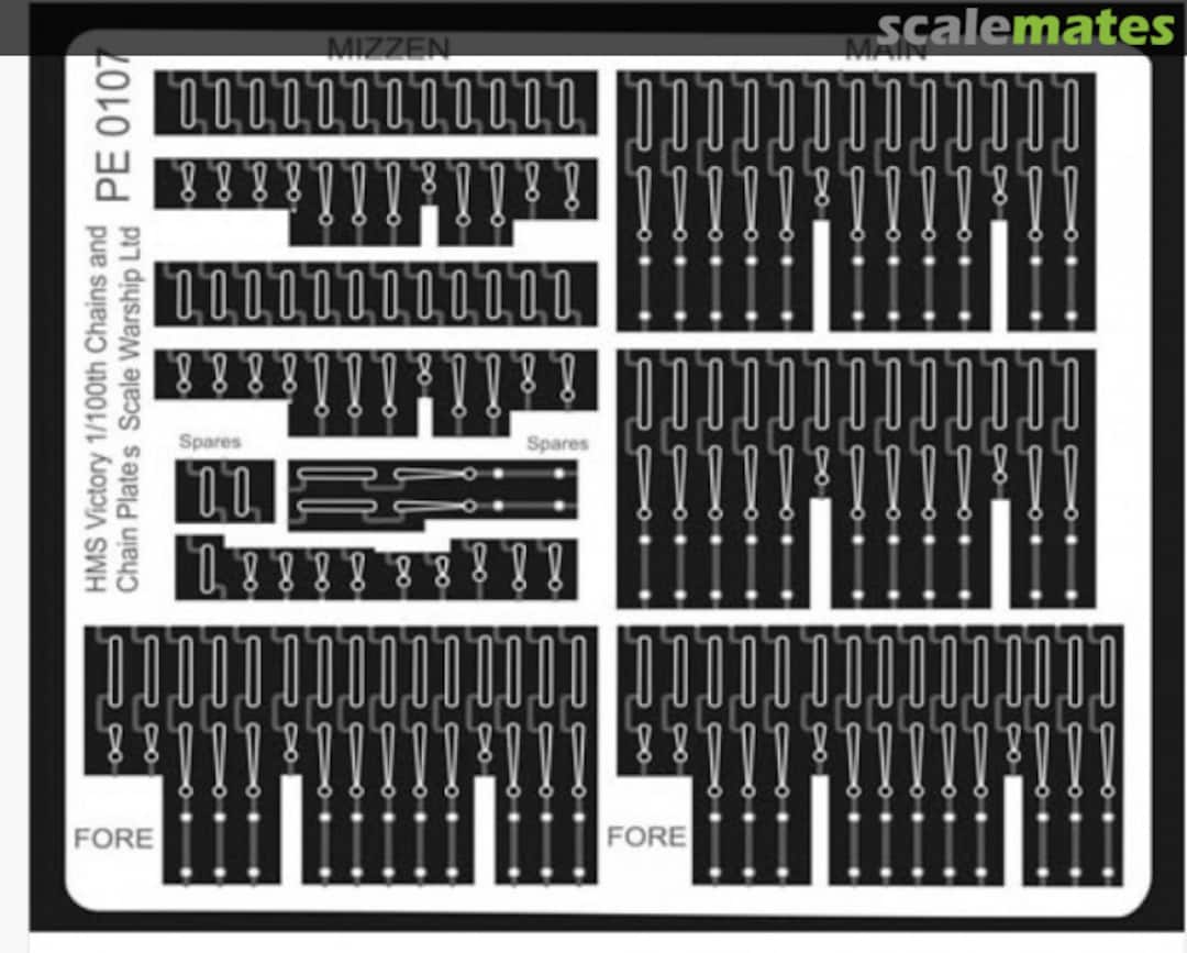 Boxart Chains & Chain Plates PE0107 Scalewarship Boxart Chains & Chain Plates PE0107 Scalewarship