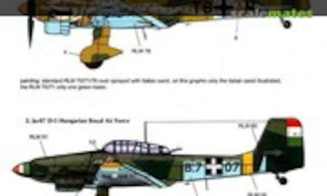 1:32 Ju-87 B/D (HungAeroDecals 32002) 32002