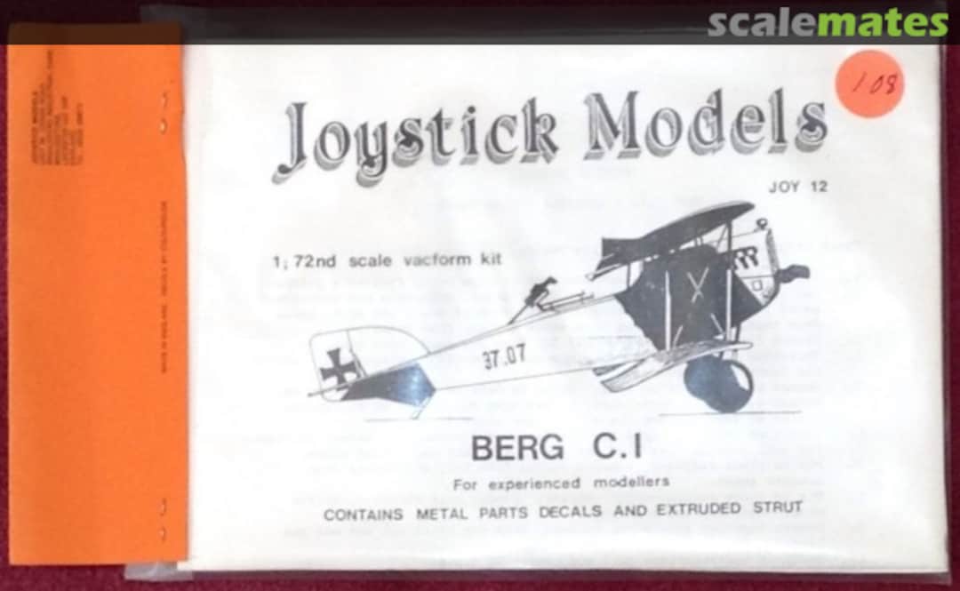 Boxart Berg C.I Joy 12 Joystick Models Boxart Berg C.I Joy 12 Joystick Models
