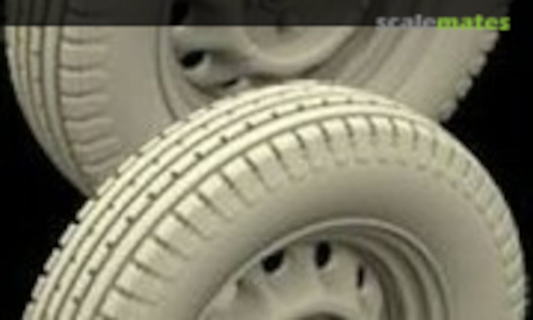 1:35 Austin Tilly - Civilian Tire pattern wheels (Hussar Productions 35097) 35097