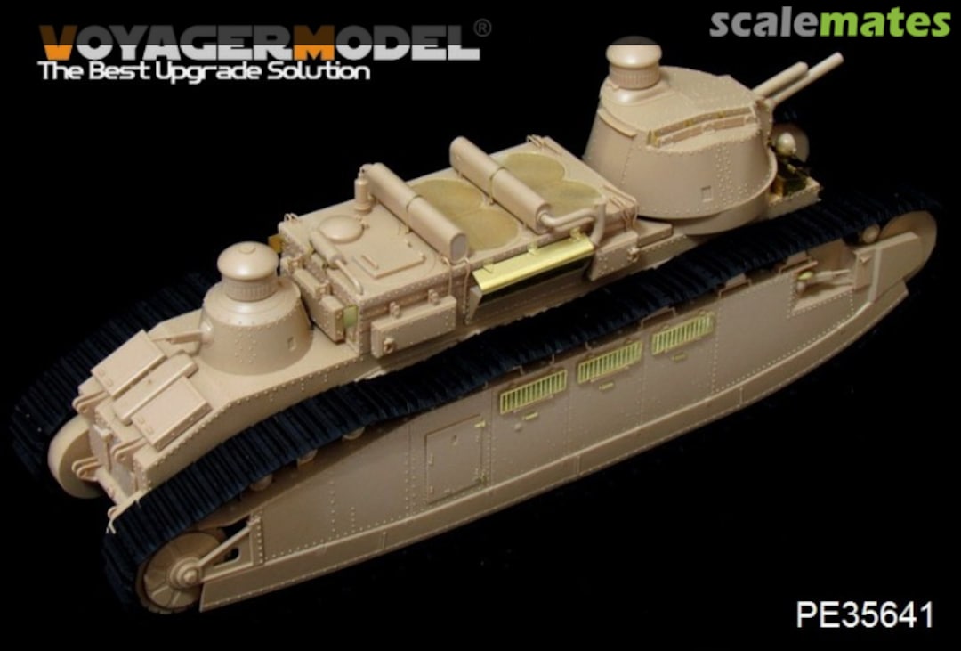 Boxart Char 2C Super Heavy Tank Detail Parts PE35641 Voyager Model Boxart Char 2C Super Heavy Tank Detail Parts PE35641 Voyager Model