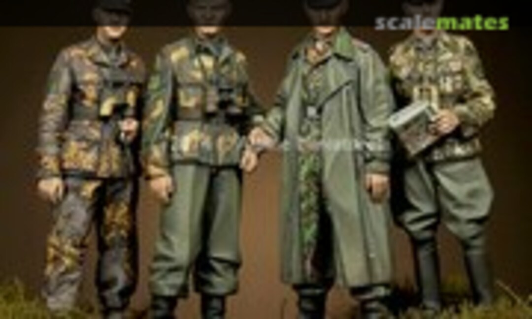 1:35 The Defender of Normandy - Set (4 Figures), nur 200 Sets weltweit! - (Alpine Miniatures S0004) S0004