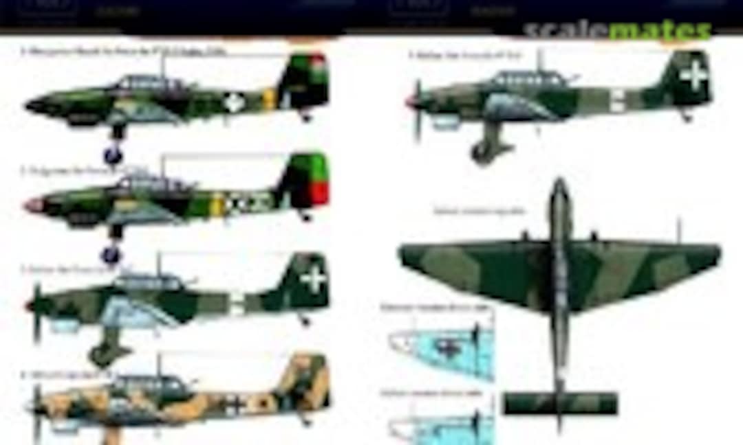 1:48 Ju-87 Stuka B-2 / D-3 / D-5 (HungAeroDecals 48103) 48103