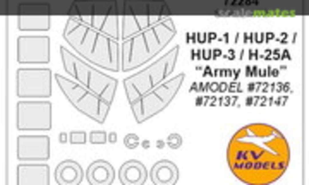 1:72 HUP-1 / HUP-2 / HUP-3 / H-25A "Army Mule" (KV Models 72284) 72284