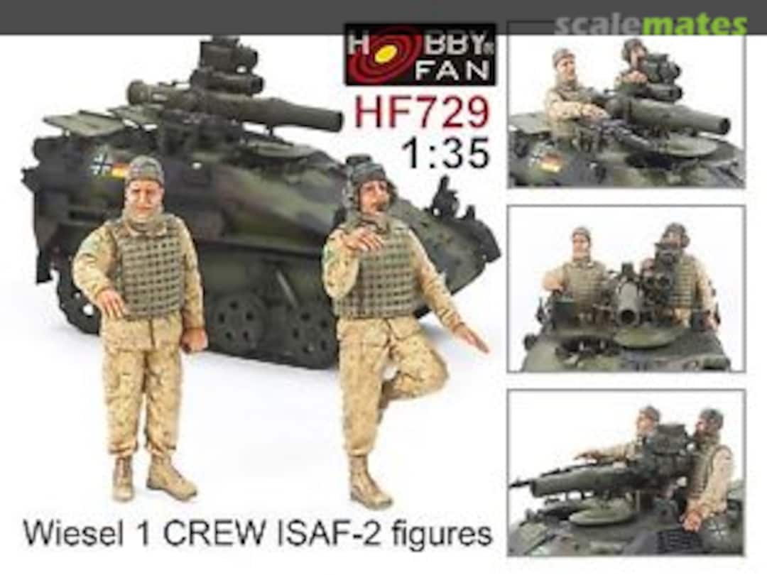 Boxart Wiesel 1 CREW ISAF (2 figures) HF729 Hobby Fan Boxart Wiesel 1 CREW ISAF (2 figures) HF729 Hobby Fan