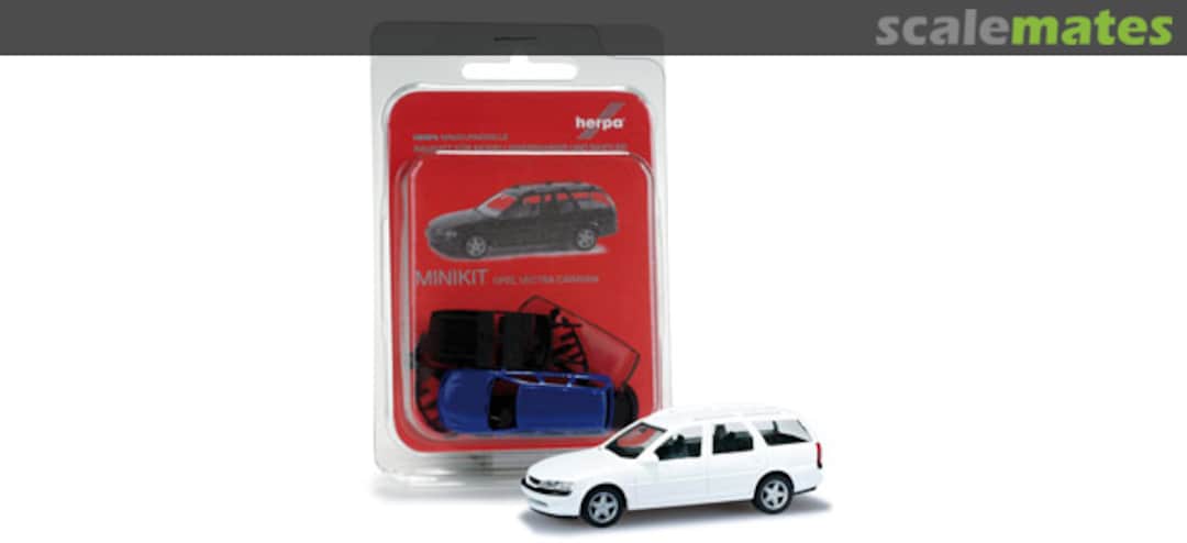 Boxart MiniKit: Opel Vectra Caravan, white 012324-003 Herpa Boxart MiniKit: Opel Vectra Caravan, white 012324-003 Herpa