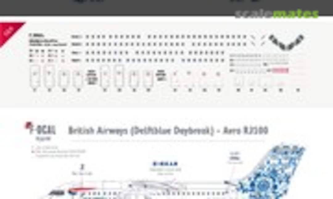 1:144 British Aerospace Avro RJ100 (F-DCAL FD144-156) FD144-156