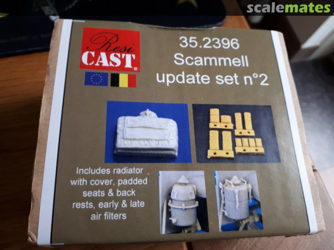Boxart Scammell update set no. 2 35.2396 Resicast Boxart Scammell update set no. 2 35.2396 Resicast