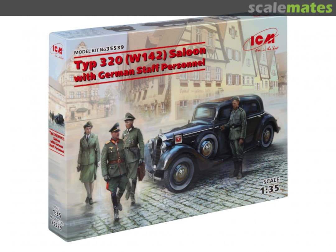 Boxart Typ 320 (W142) Saloon 35539 ICM Boxart Typ 320 (W142) Saloon 35539 ICM