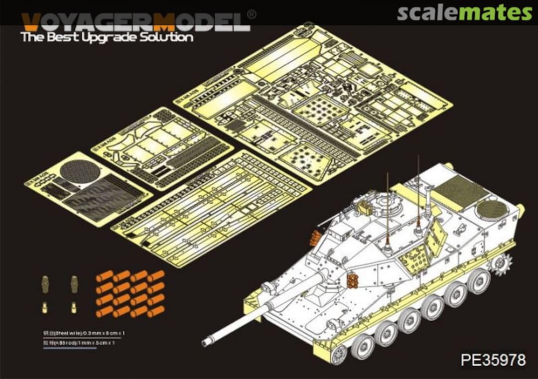 Boxart M8 Armored Gun System PE35978 Voyager Model Boxart M8 Armored Gun System PE35978 Voyager Model