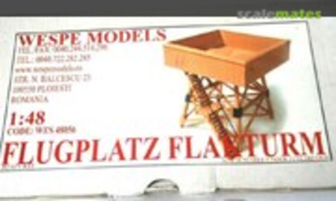 1:48 Flugplatz Flakturm (Wespe Models WES 48056) WES 48056