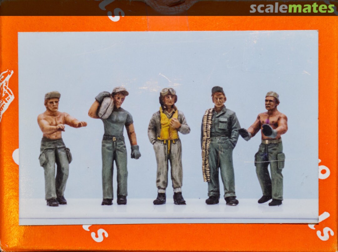 Boxart Fighter Pilot + Support Group W.W.II 001 Belgo Models Boxart Fighter Pilot + Support Group W.W.II 001 Belgo Models