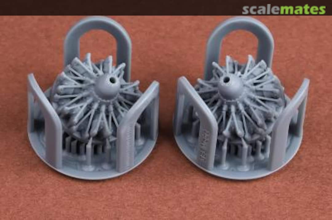 Boxart Gnome-Rhone 14N/K engine x 2 SBS-72074 SBS Model Boxart Gnome-Rhone 14N/K engine x 2 SBS-72074 SBS Model