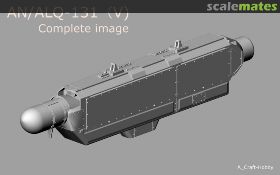 Boxart AN/ALQ-131(V) ECM Pod  A_Craft-Hobby