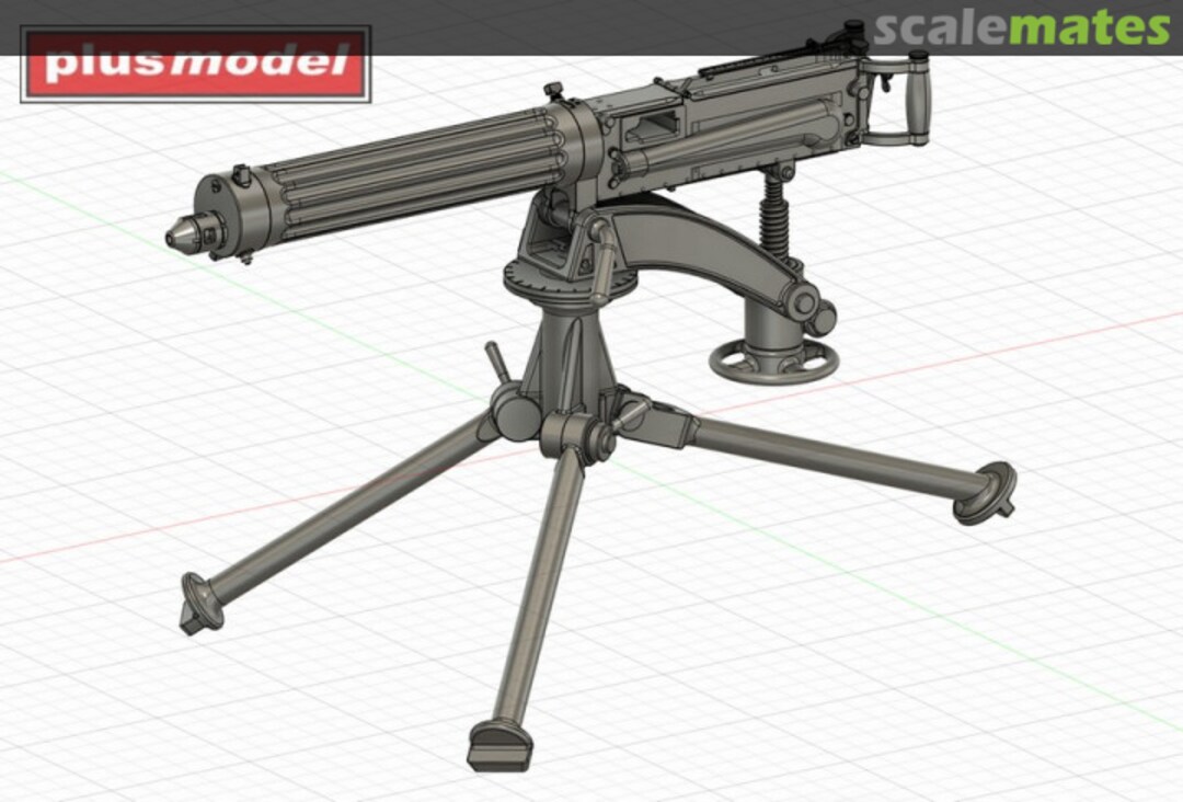 Boxart Machine gun Vickers A DP3031 PlusModel Boxart Machine gun Vickers A DP3031 PlusModel
