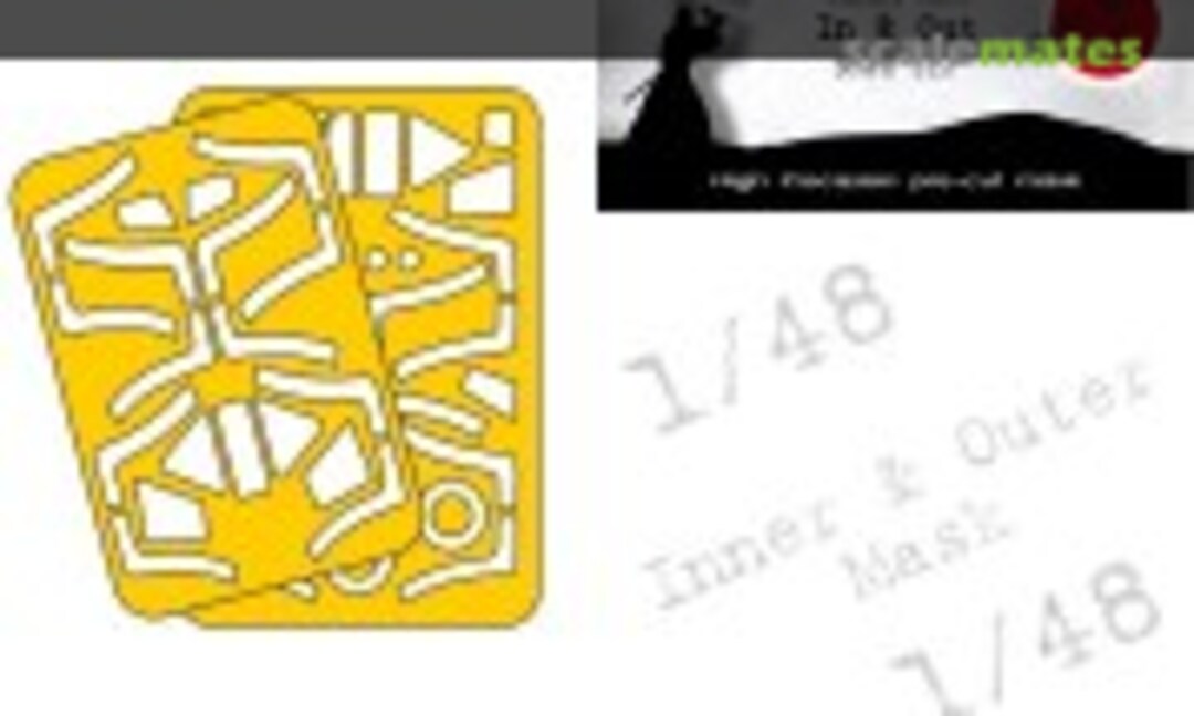 1:48 Gannet AS.1/AS.4 Canopy Mask In And Out (DEAD Design Models NM48213) NM48213