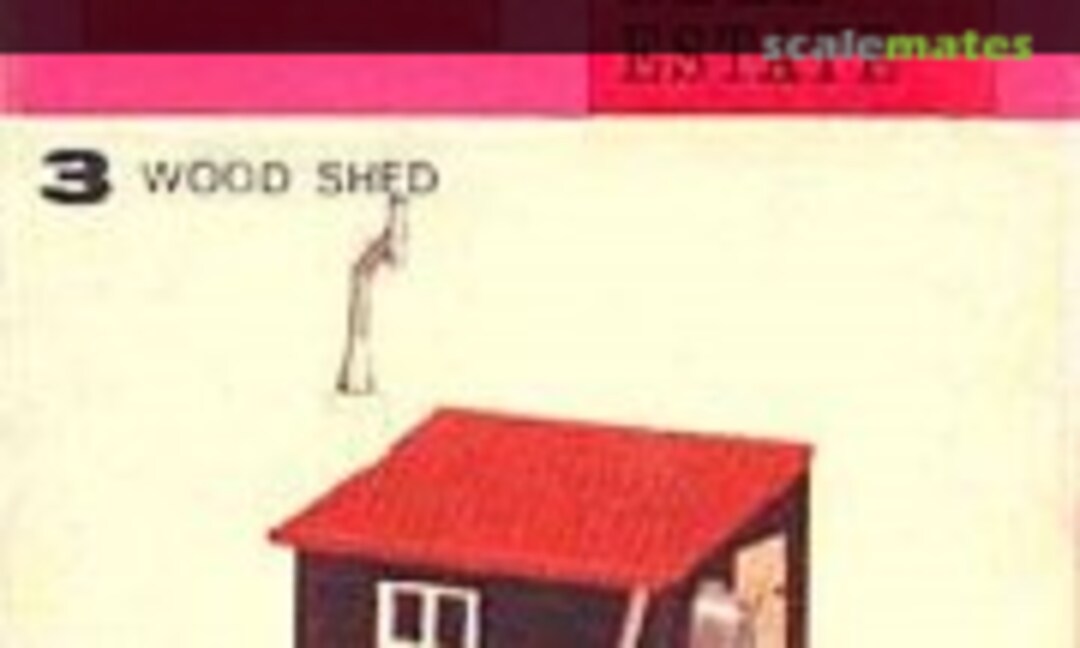 1:76 Wood Shed (Tri-ang (Railways) 3) 3