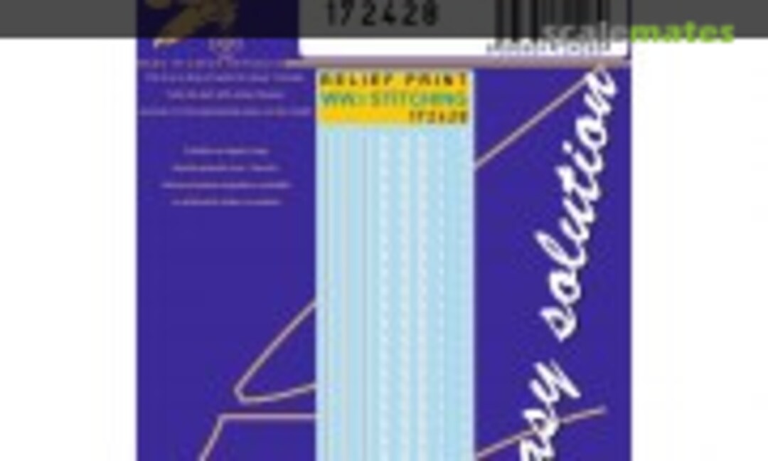 1:72 Relief Print - WWI Stitching (HGW Models 172428) 172428