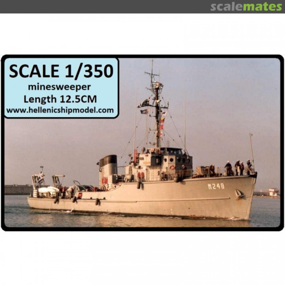 Boxart MSC Class Minesweeper 2Ν35001 Hellenic Ship Model Boxart MSC Class Minesweeper 2Ν35001 Hellenic Ship Model